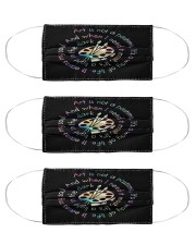 Art - Is Not A Pastime - It Eases My Soul mas Cloth Face Mask - 3 Pack front