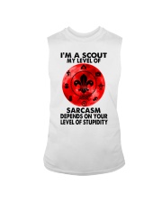 scout level of sarcasm Sleeveless Tee tile