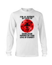 scout level of sarcasm Long Sleeve Tee tile
