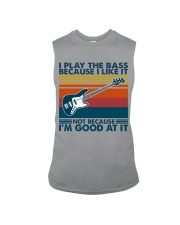 bass guitar I play the bass Sleeveless Tee tile