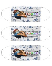 dispatcher squad mas Cloth Face Mask - 3 Pack front