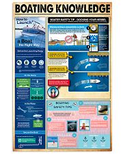 Boating knowledge 11x17 Poster front