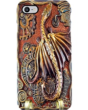Steampunk dragon pc mttn ngt Phone Case i-phone-8-case
