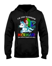 mermaid lgbt your parents Hooded Sweatshirt tile