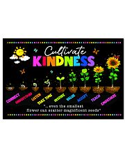 teacher Cultivate Kindness poster 17x11 Poster front