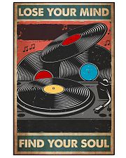 vinyl record find my soul poster 11x17 Poster front