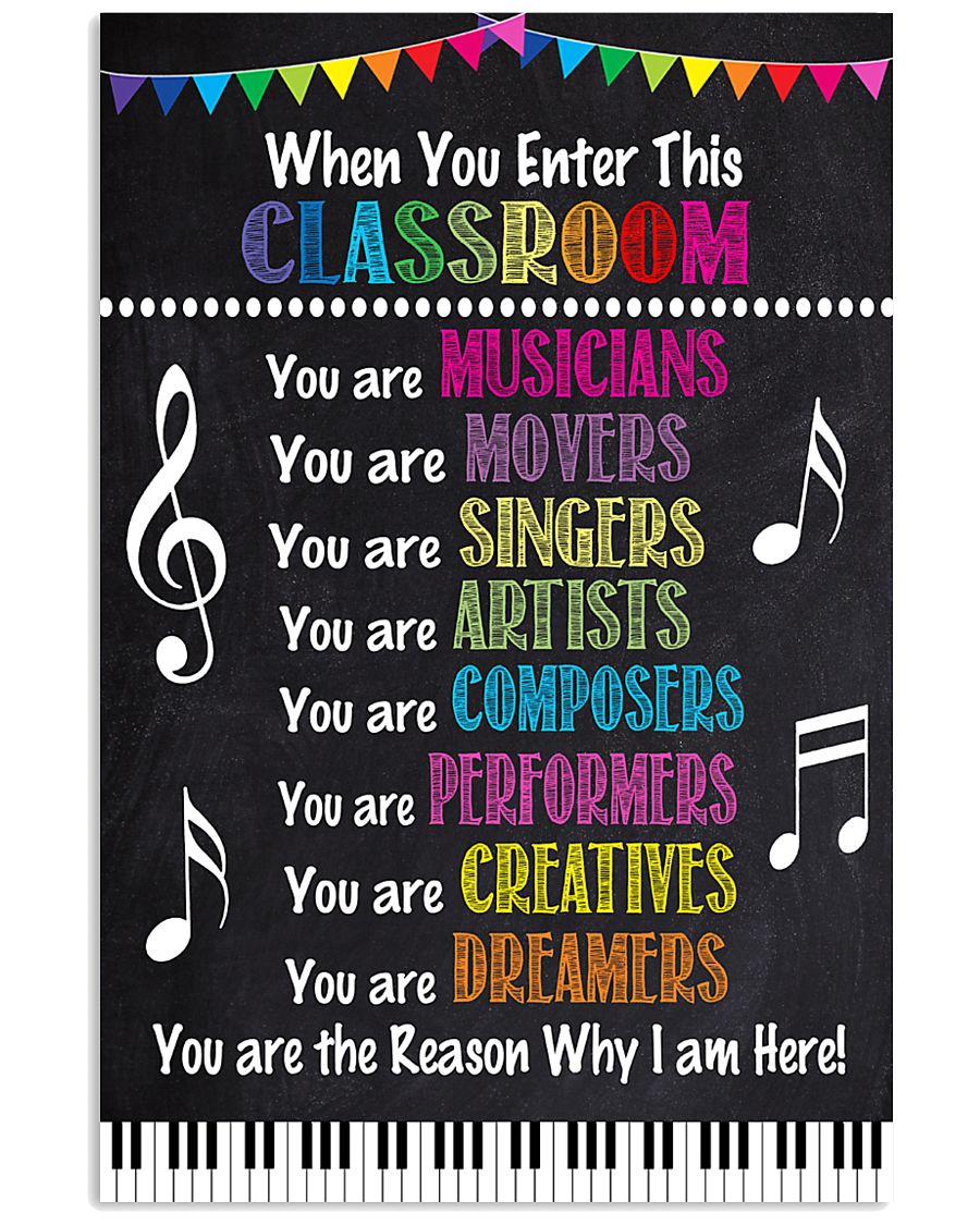 Music-Teacher-reason 11x17 Poster