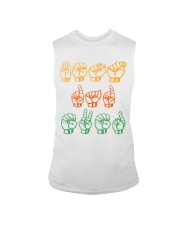 sign language bets dad ever Sleeveless Tee tile