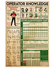 Operator knowledge 11x17 Poster front