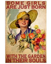 Gardening girl soul 11x17 Poster front