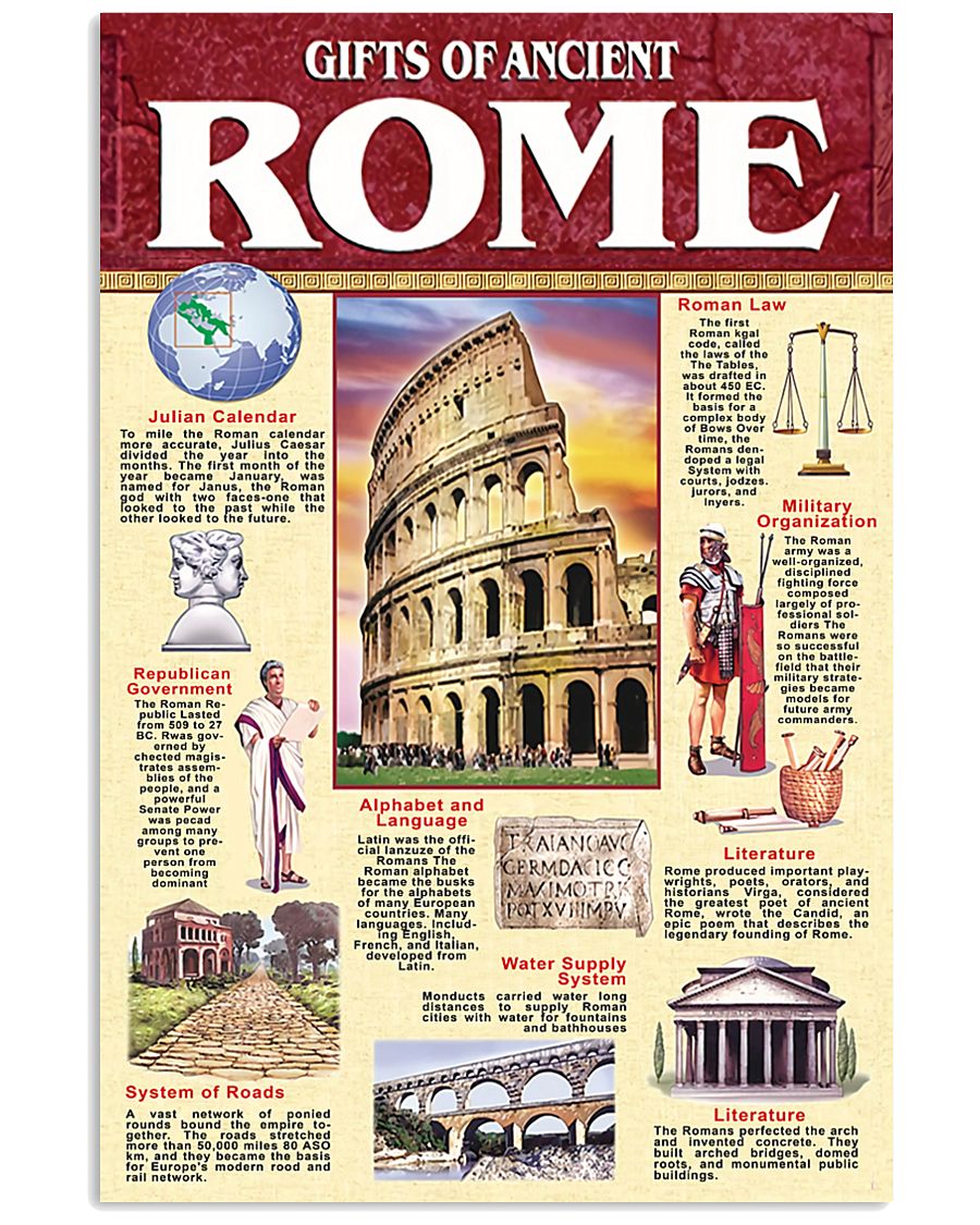 gift of ancient rome 11x17 Poster
