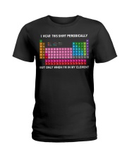 chemistry periodically mas 1 Ladies T-Shirt tile