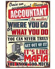 accountant -mafia 11x17 Poster front
