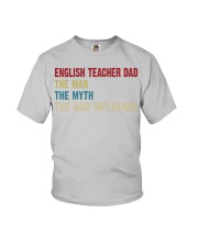 english teacher dad man myth bad Youth T-Shirt tile