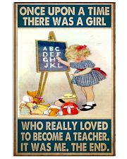 Teacher Girl Loved To Become poster 11x17 Poster front
