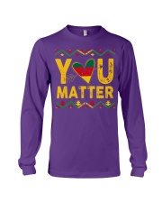 black You matter Long Sleeve Tee tile