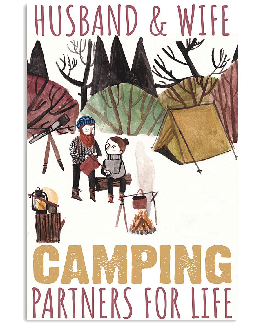 Camping partners3 11x17 Poster
