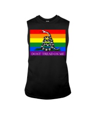 Gadsden flag LGBT Don't tread on me Sleeveless Tee tile