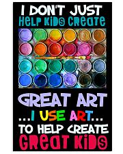 Art Help Create Great Kids 11x17 Poster front