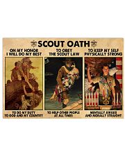 scout oath on my honor pt mttn nna Horizontal Poster tile