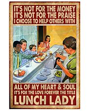 forever title lunch lady poster 11x17 Poster front