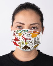 spain map mas Cloth Face Mask - 3 Pack aos-face-mask-lifestyle-01