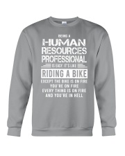human resources professional is easy Crewneck Sweatshirt tile