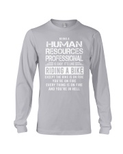 human resources professional is easy Long Sleeve Tee tile