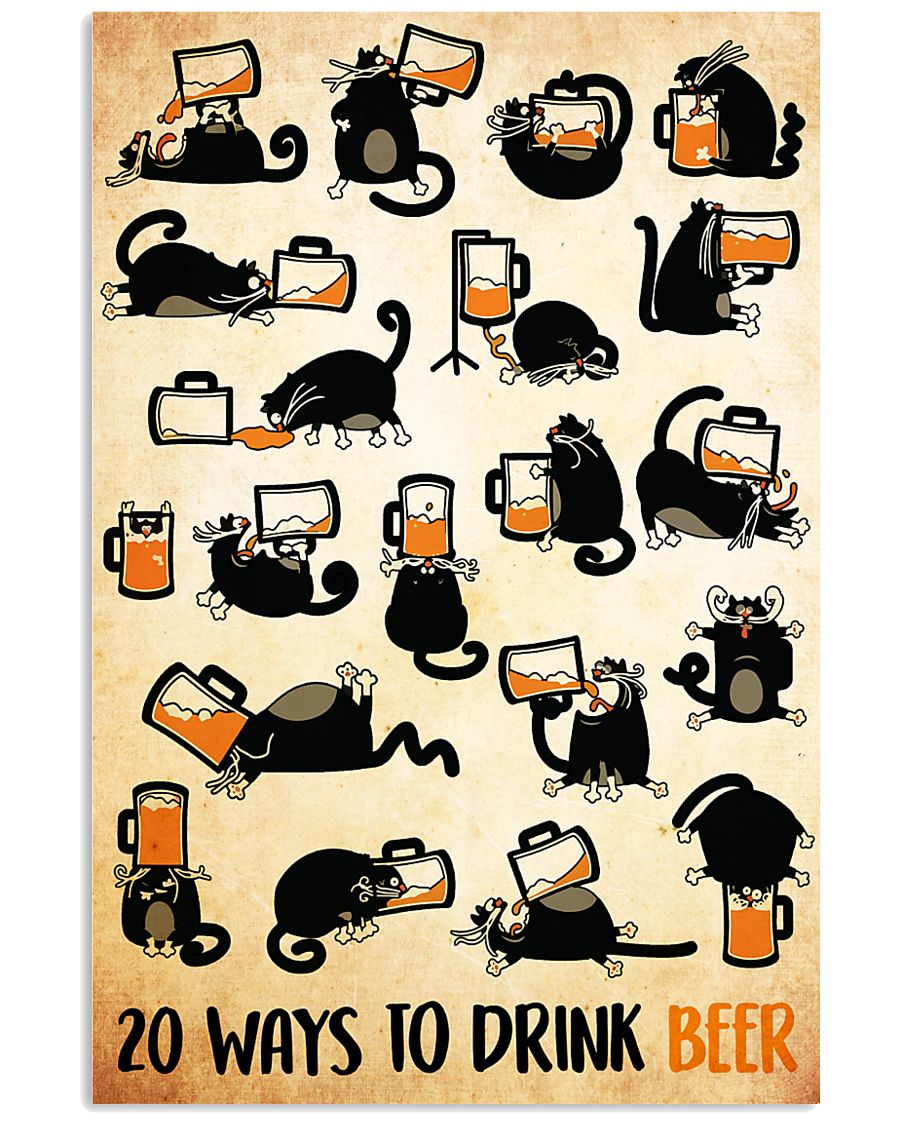 cats-beer 11x17 Poster