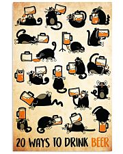 cats-beer 11x17 Poster front
