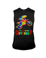 motor it's ok autism Sleeveless Tee tile