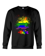 jiu jitsu lgbt pride Crewneck Sweatshirt tile