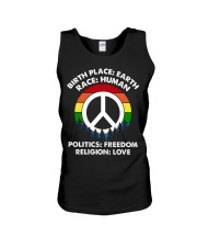 lgbt birth place Unisex Tank tile