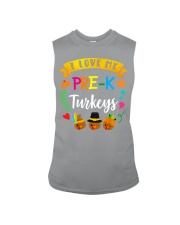 Love My Pre-K Turkeys lqt-pml Sleeveless Tee tile