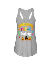 Love My Pre-K Turkeys lqt-pml Ladies Flowy Tank tile