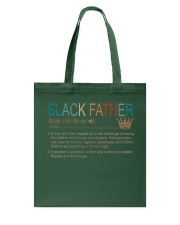 Black Father Happy Father's Day Tote Bag tile