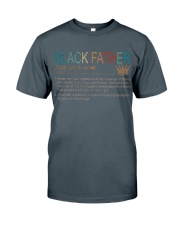 Black Father Happy Father's Day Classic T-Shirt tile