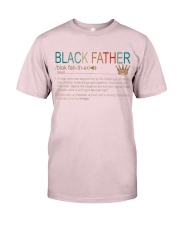 Black Father Happy Father's Day Premium Fit Mens Tee tile