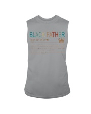 Black Father Happy Father's Day Sleeveless Tee tile