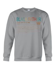 Black Father Happy Father's Day Crewneck Sweatshirt tile