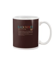 Black Father Happy Father's Day Mug tile