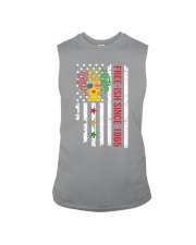 black people fre-ish us flag Sleeveless Tee tile