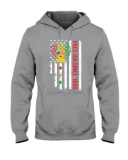 black people fre-ish us flag Hooded Sweatshirt tile