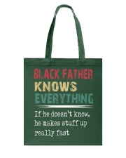 black father everything retro Tote Bag tile