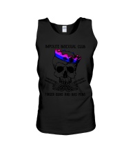lgbt skull impolite bisexual Unisex Tank tile