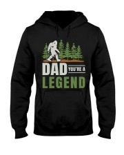 bigfoot dad you re-a legend Hooded Sweatshirt tile