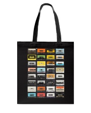 lgbt dj cassette colorful Tote Bag tile