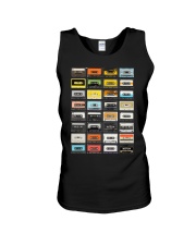 lgbt dj cassette colorful Unisex Tank tile