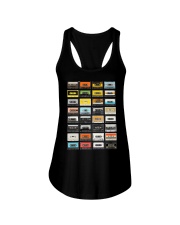 lgbt dj cassette colorful Ladies Flowy Tank tile