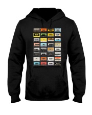lgbt dj cassette colorful Hooded Sweatshirt tile